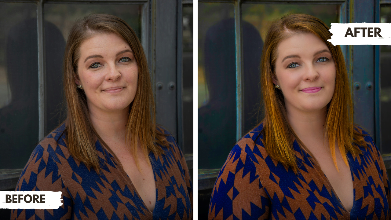 Headshot Retouching and Editing Services
